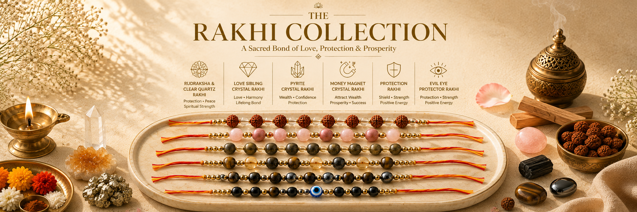 Rakhi Bracelets Specially Made for Brothers