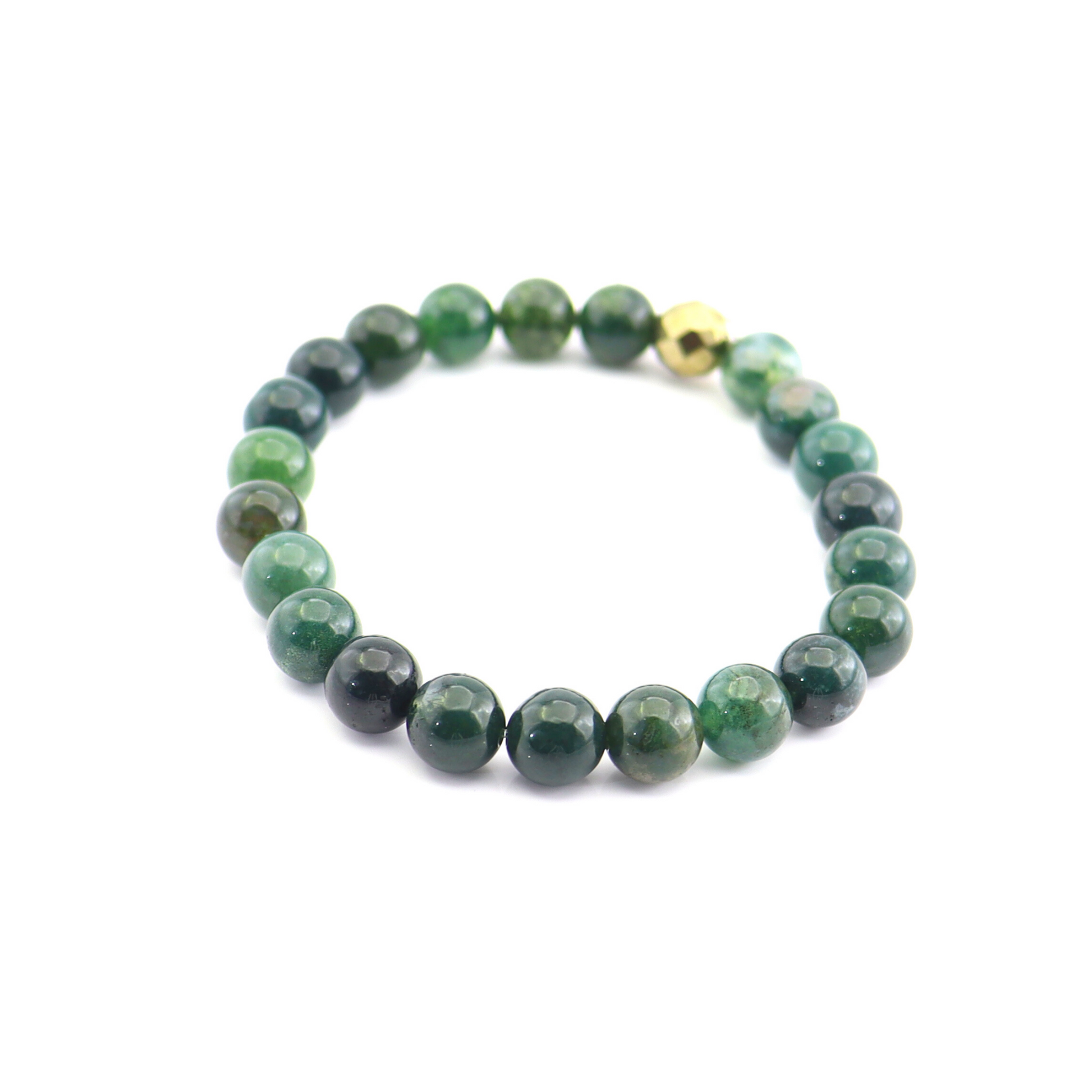 Moss Agate Bracelet