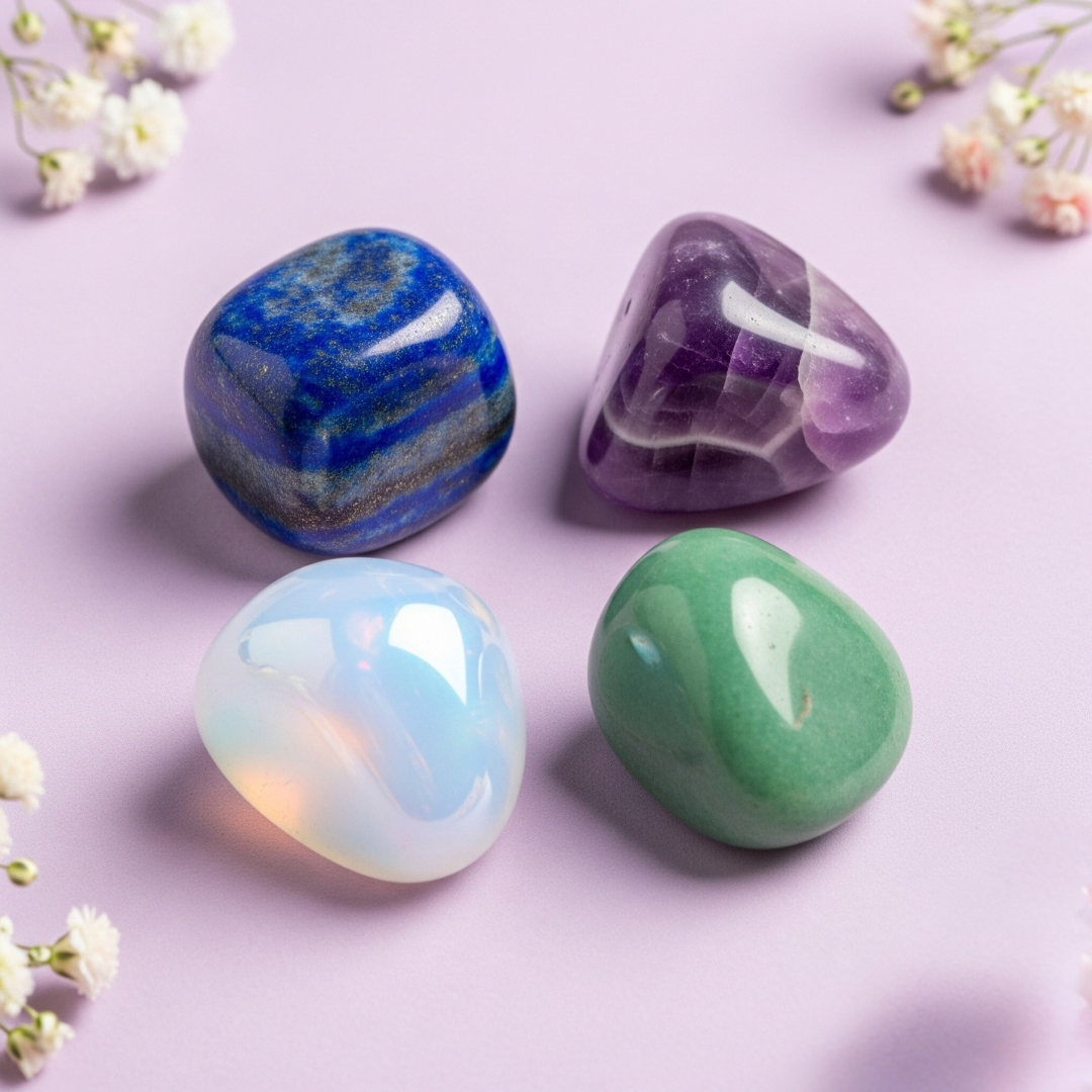 Zodiac Vibes: Libra Crystal Tumble Set - In The Cavern