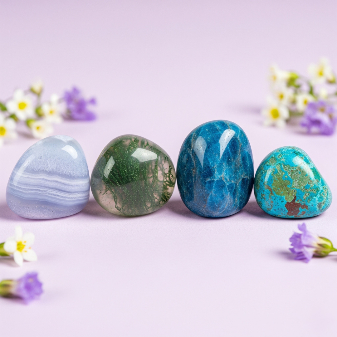 Zodiac Vibes: Gemini Crystal Tumble Set - In The Cavern