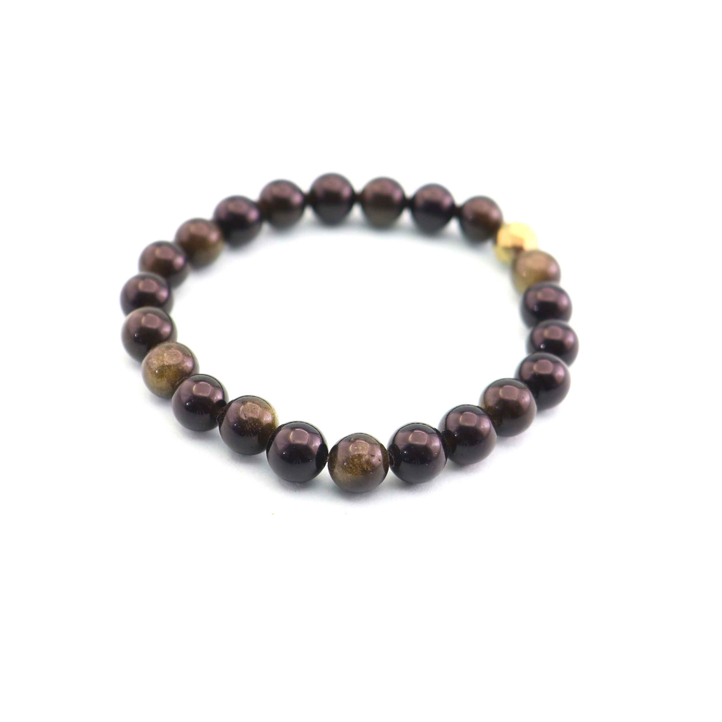 Golden Obsidian Bracelet