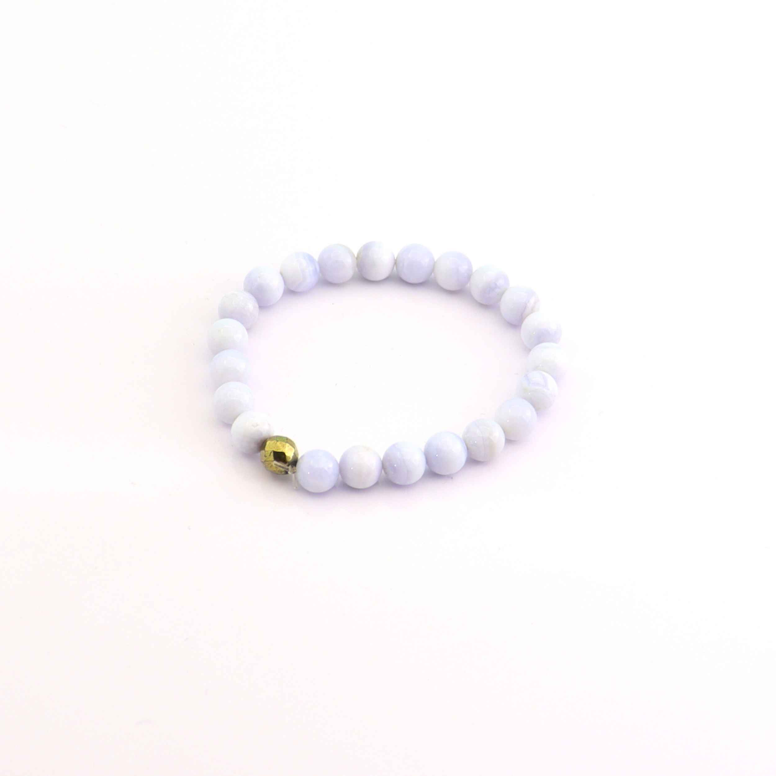 Blue Lace Agate Bracelet