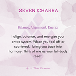 Seven Chakra Bracelet - In The Cavern