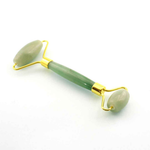 Luxurious Green Jade Facial Roller - Natural Skincare Massager for Radiant, Youthful Complexion