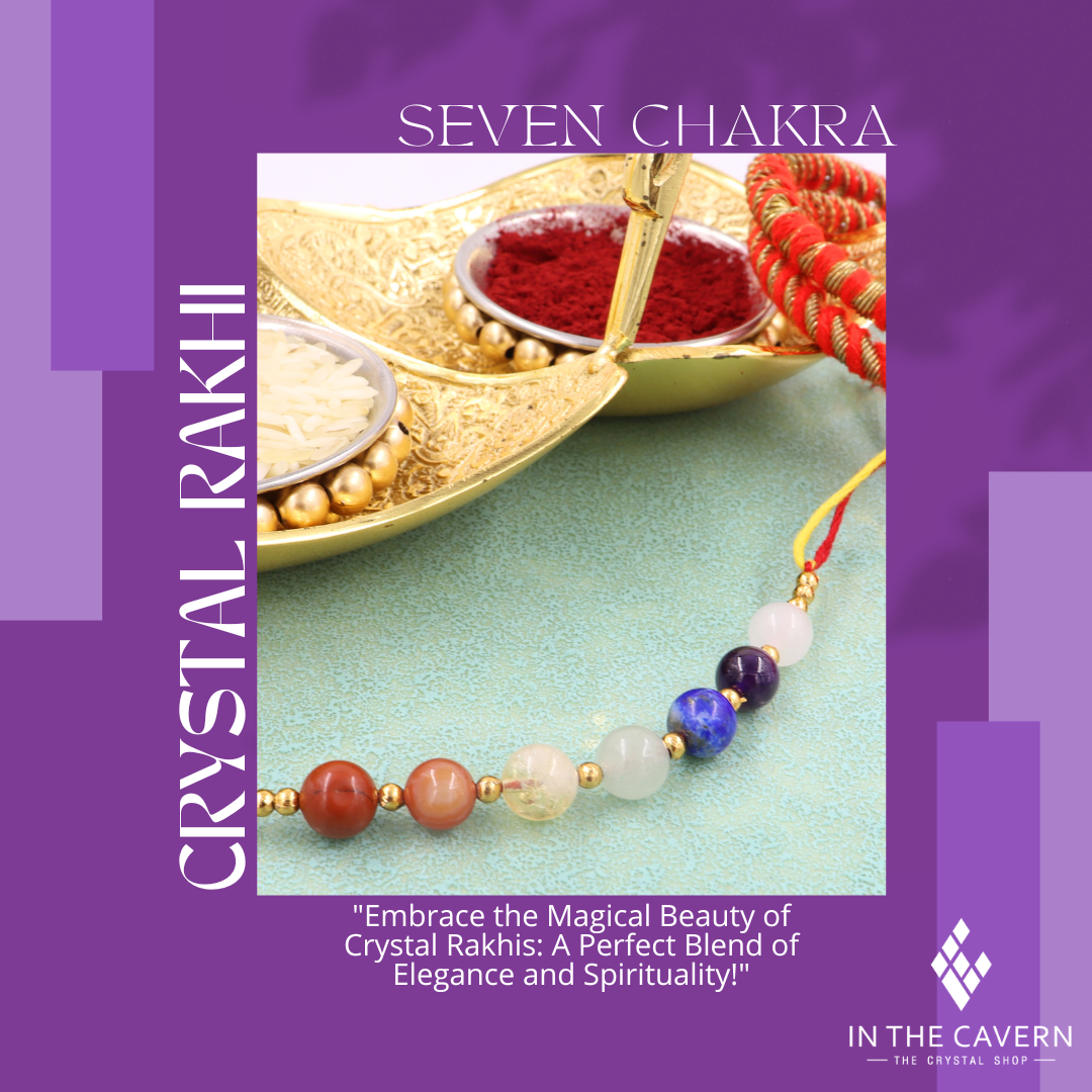 Seven Chakra Crystal Rakhi