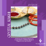 Pyrite Crystal Rakhi