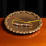 Rudraksha & Clear Quartz Rakhi - In The Cavern