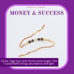 Money And Success Crystal Rakhi