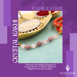 Family Love Crystal Rakhi