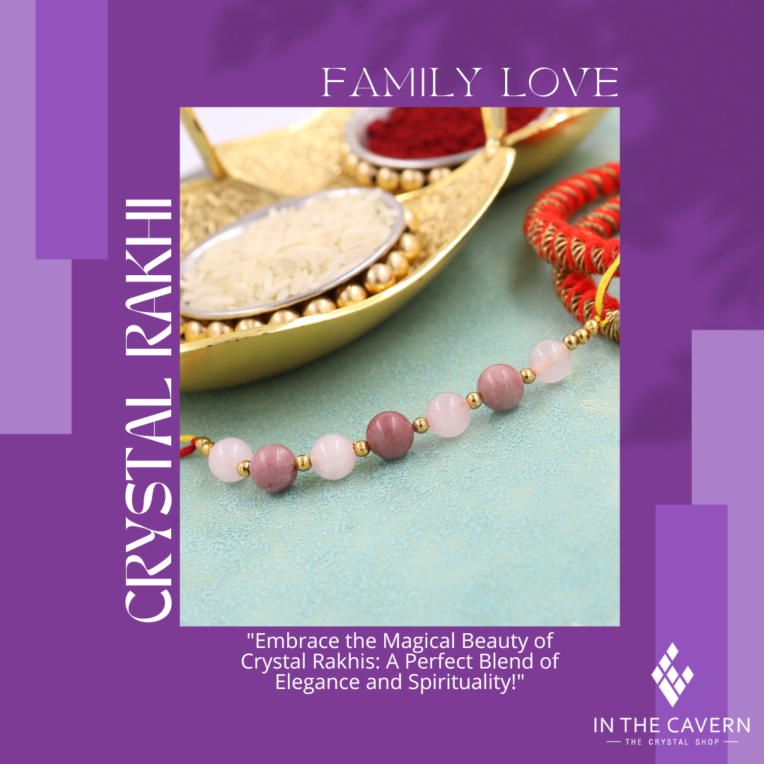 Family Love Crystal Rakhi