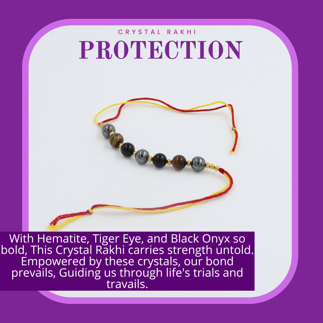 Protection Crystal Rakhi