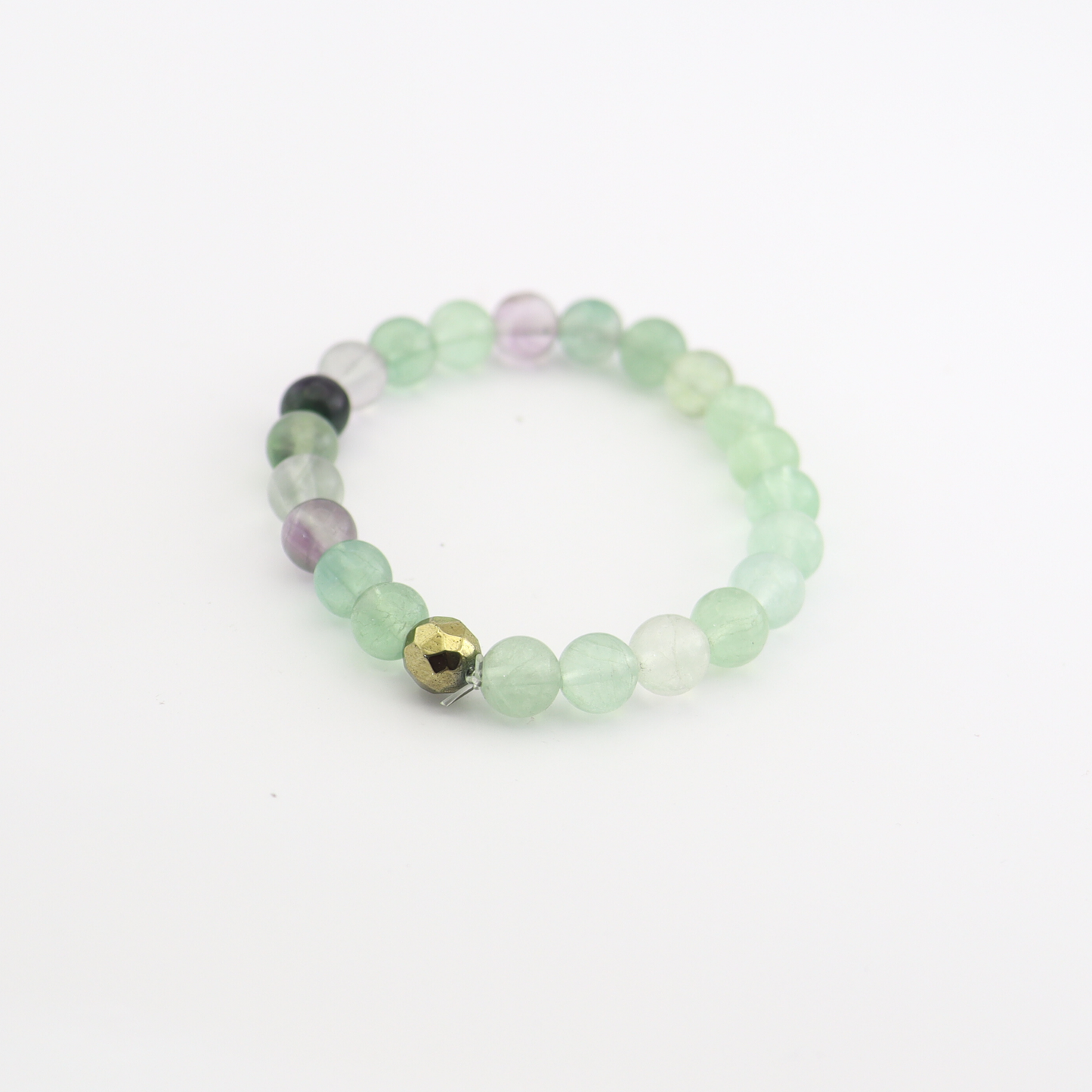 Rainbow Fluorite Bracelet - Balance & Focus