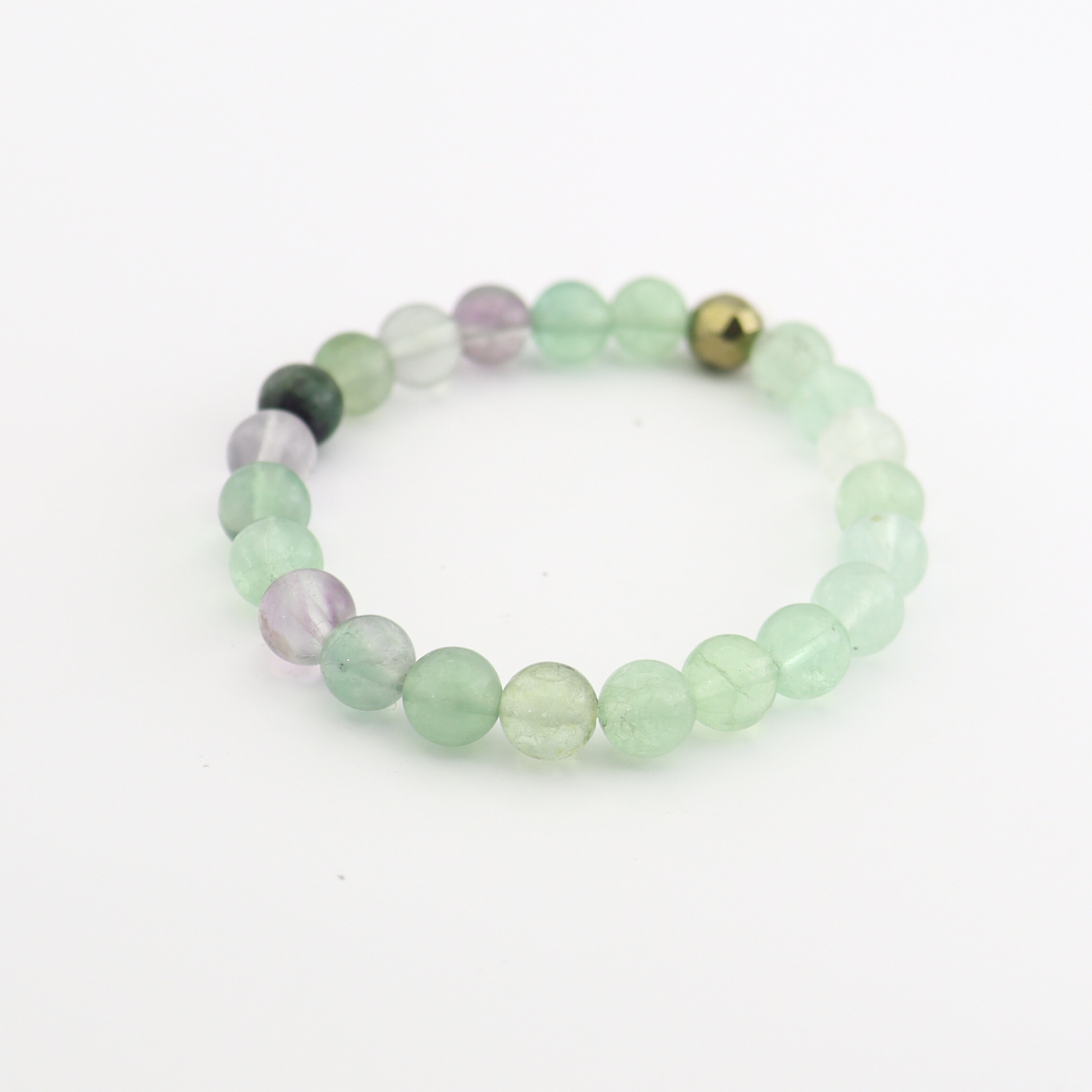 Rainbow Fluorite Bracelet - Balance & Focus