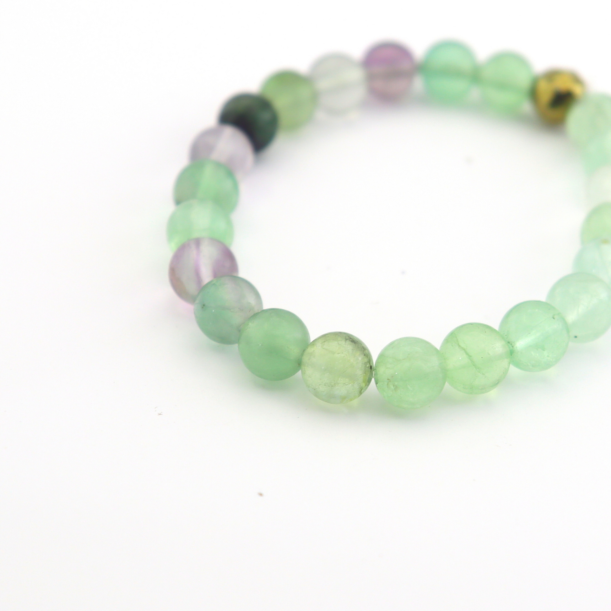 Rainbow Fluorite Bracelet - Balance & Focus