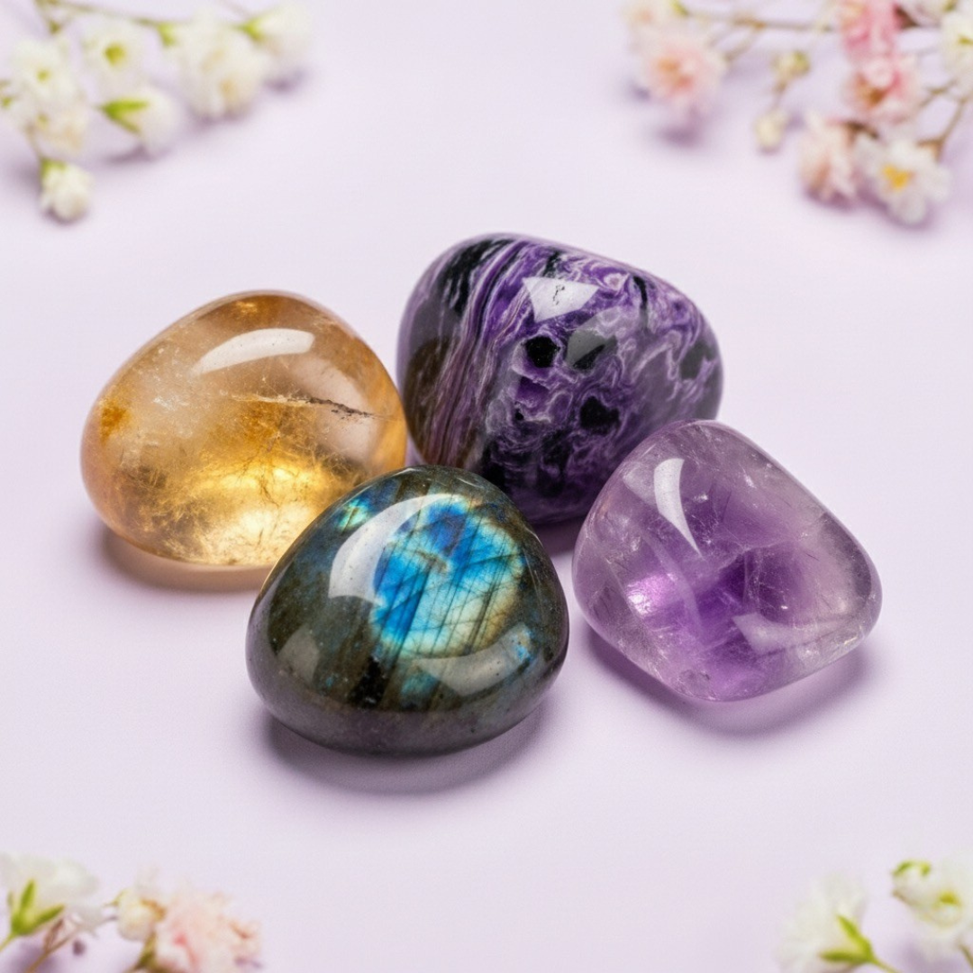 Zodiac Vibes: Sagittarius Crystal Tumble Set - In The Cavern