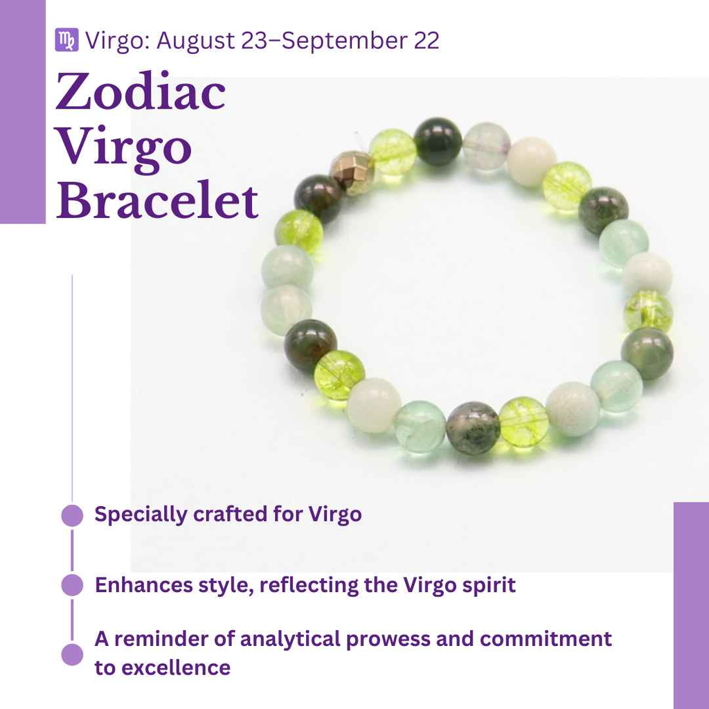 Zodiac Elegance: Virgo Bracelet