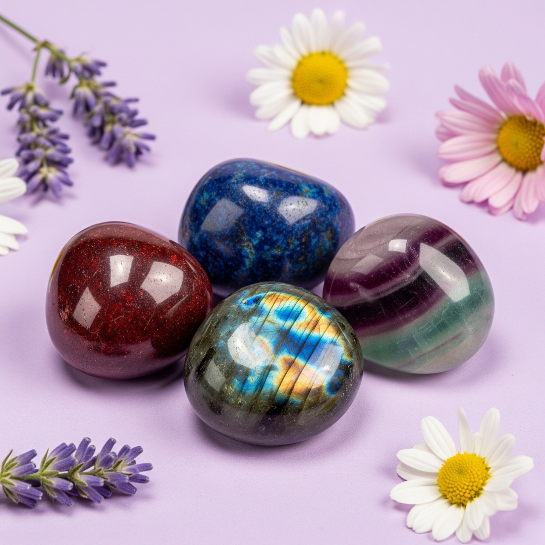 Zodiac Vibes: Capricorn Crystal Tumble Set