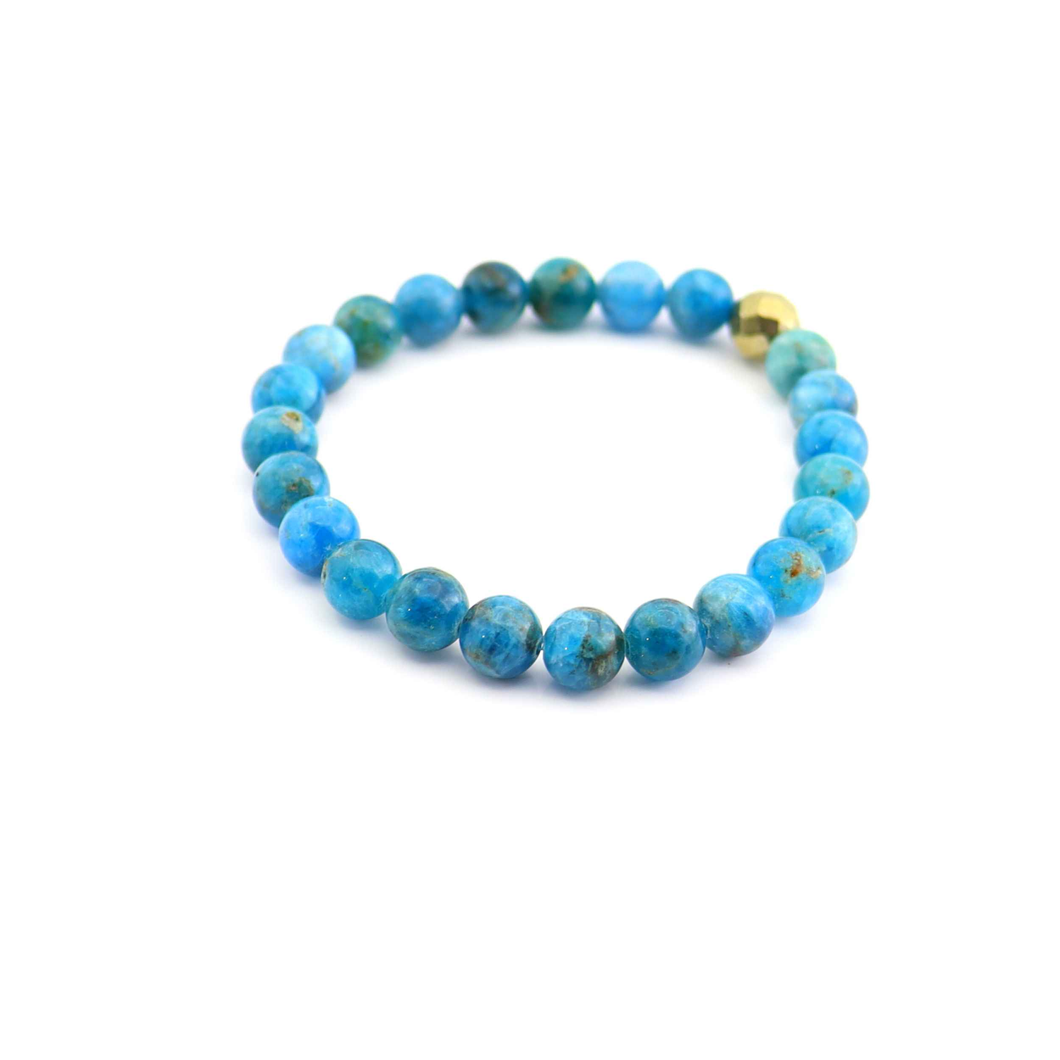 Blue Apatite Bracelet