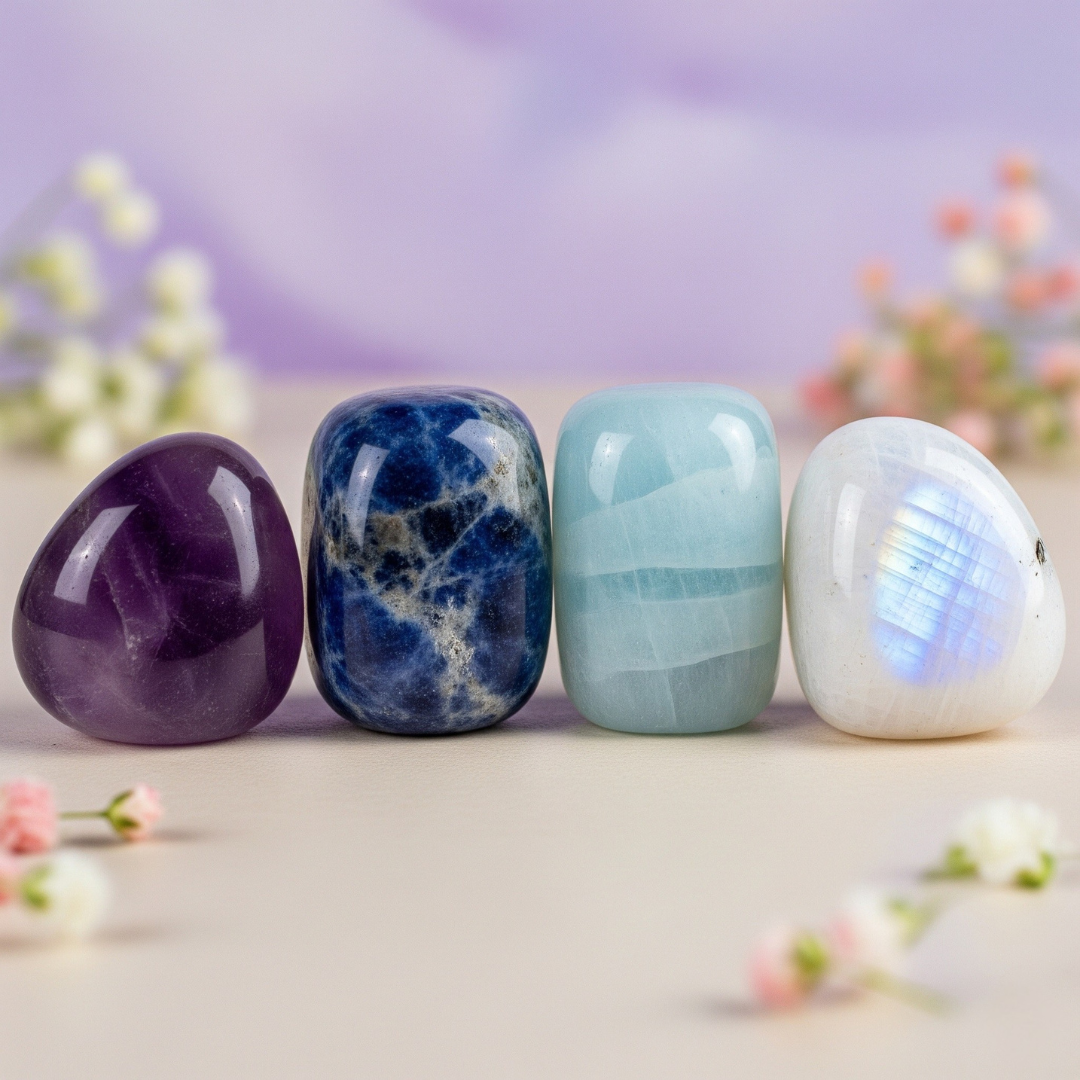 Zodiac Vibes: Pisces Crystal Tumble Set - In The Cavern