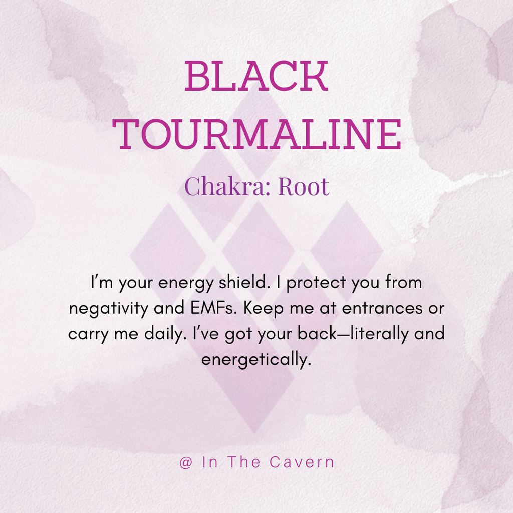 Mini Black Tourmaline Tree