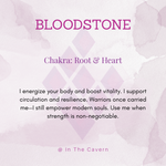 Bloodstone Bracelet - In The Cavern