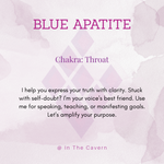 Blue Apatite Bracelet - In The Cavern
