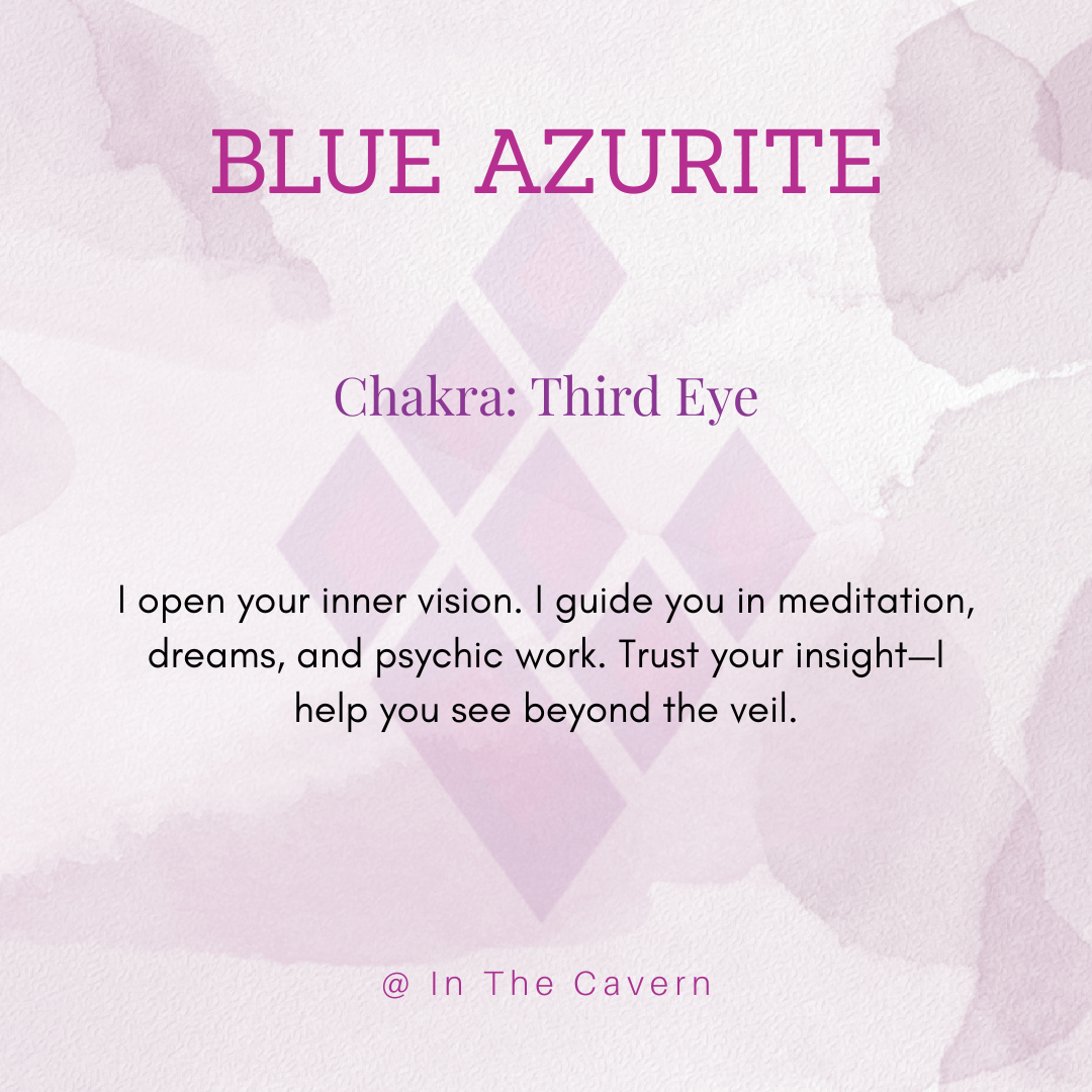 Blue Azurite Bracelet - In The Cavern