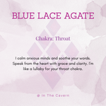 Blue Lace Agate Bracelet - In The Cavern