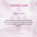 Carnelian Sphere Ball - In The Cavern