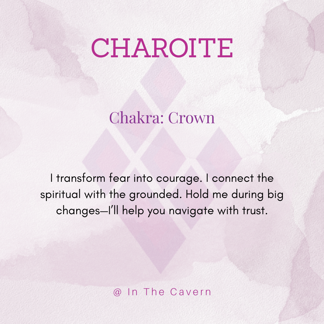 Charoite Bracelet - In The Cavern