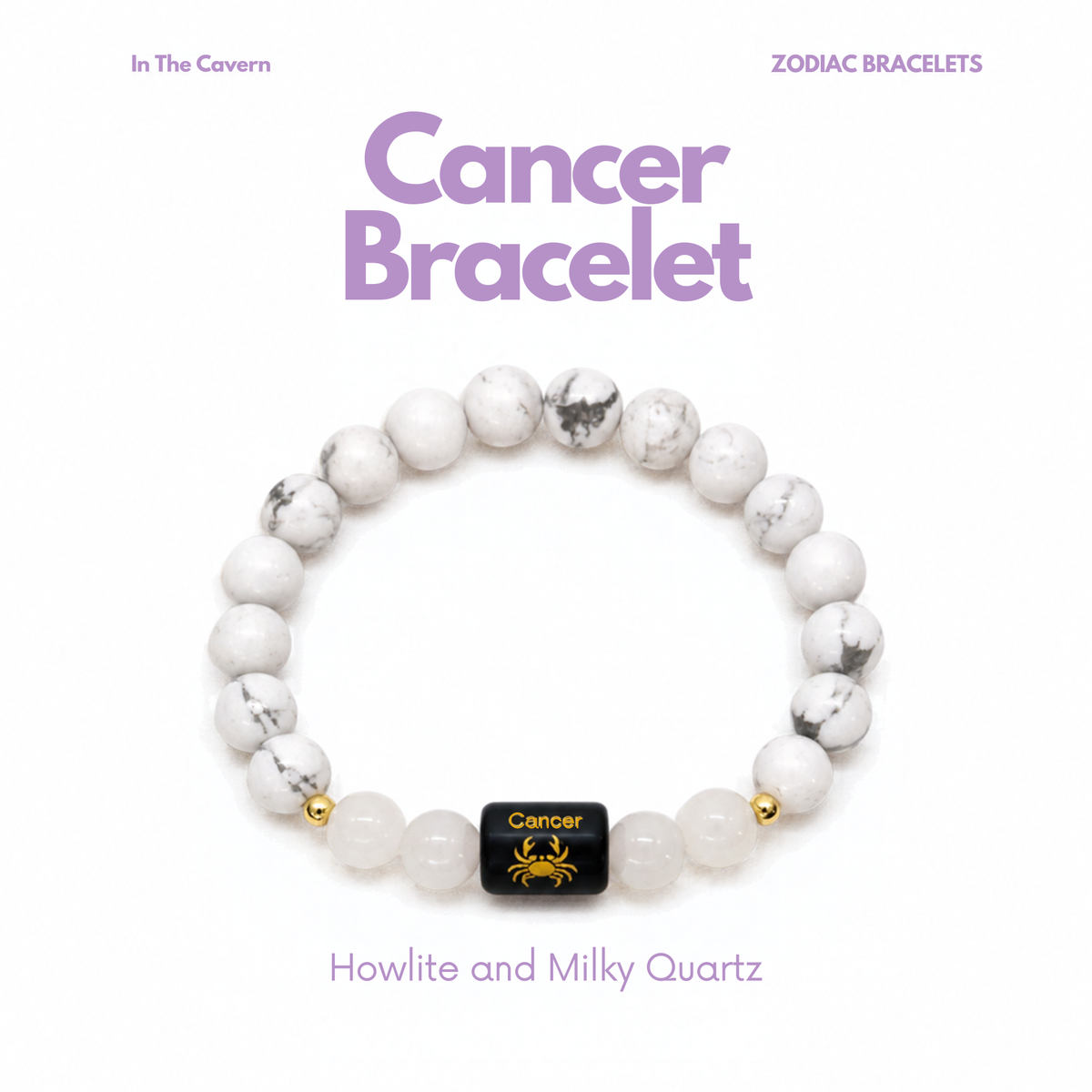 Cancer (कर्क राशि) Zodiac Bracelet