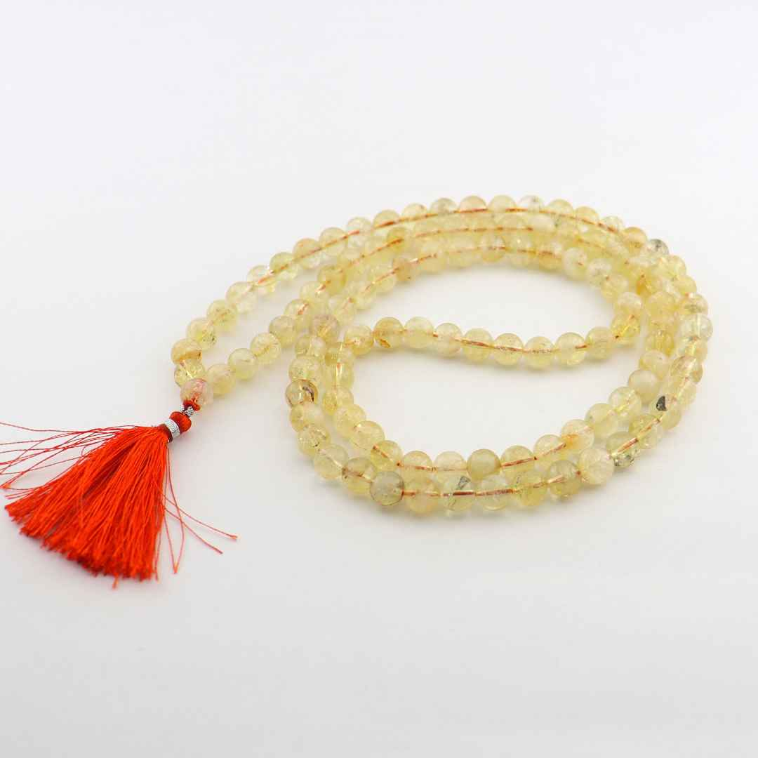 Citrine Jaap Mala