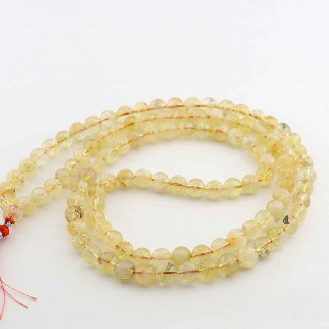 Citrine Jaap Mala