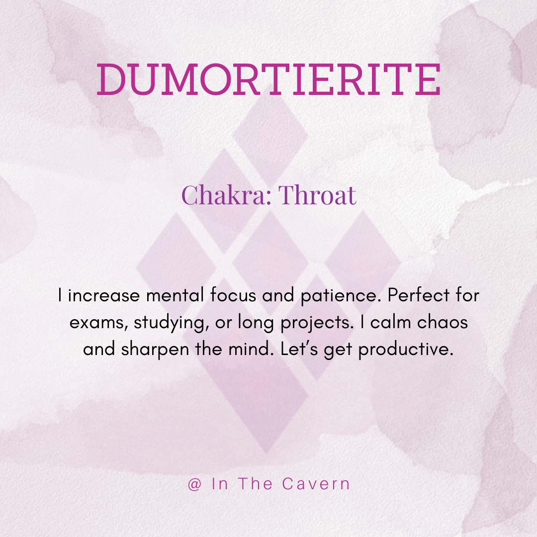 Dumortierite Bracelet - Embrace Clarity and Confidence - In The Cavern