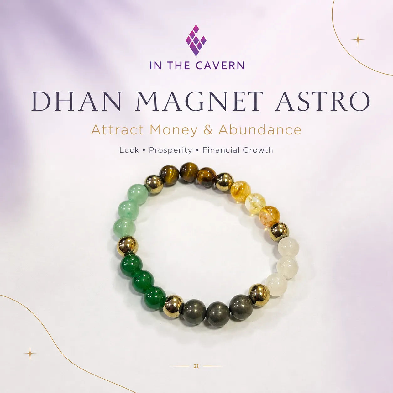 Dhan Magnet Astro Bracelet for Wealth and Prosperity