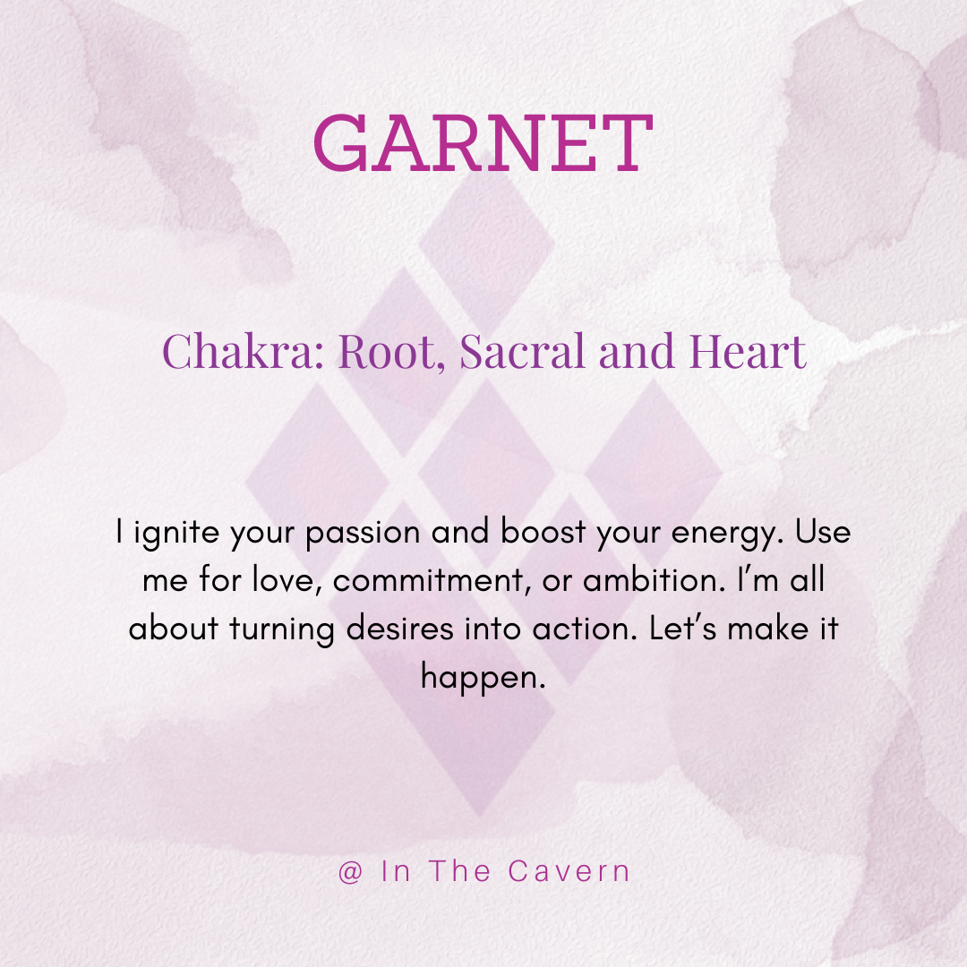Garnet Bracelet - In The Cavern
