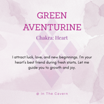 Green Aventurine Tumbles - In The Cavern