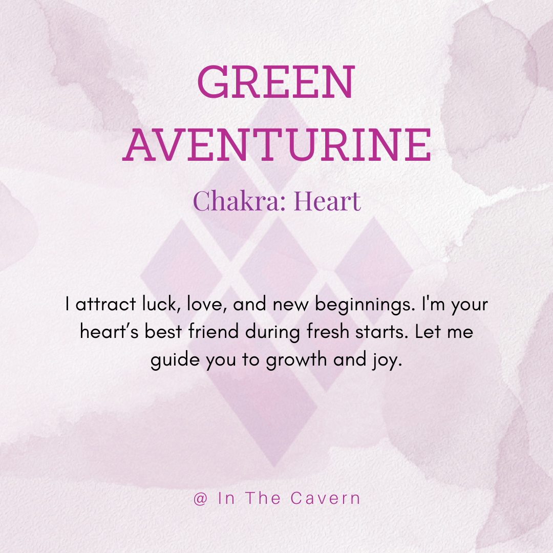 Green Aventurine Tumbles - In The Cavern