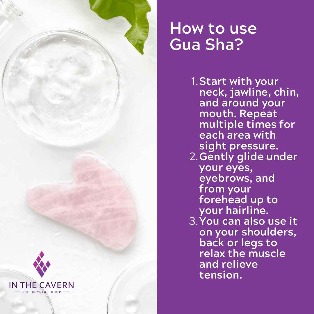 Premium Rose Quartz Gua Sha