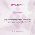 Kyanite Bracelet - In The Cavern