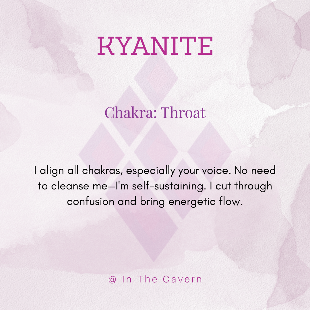 Kyanite Bracelet - In The Cavern