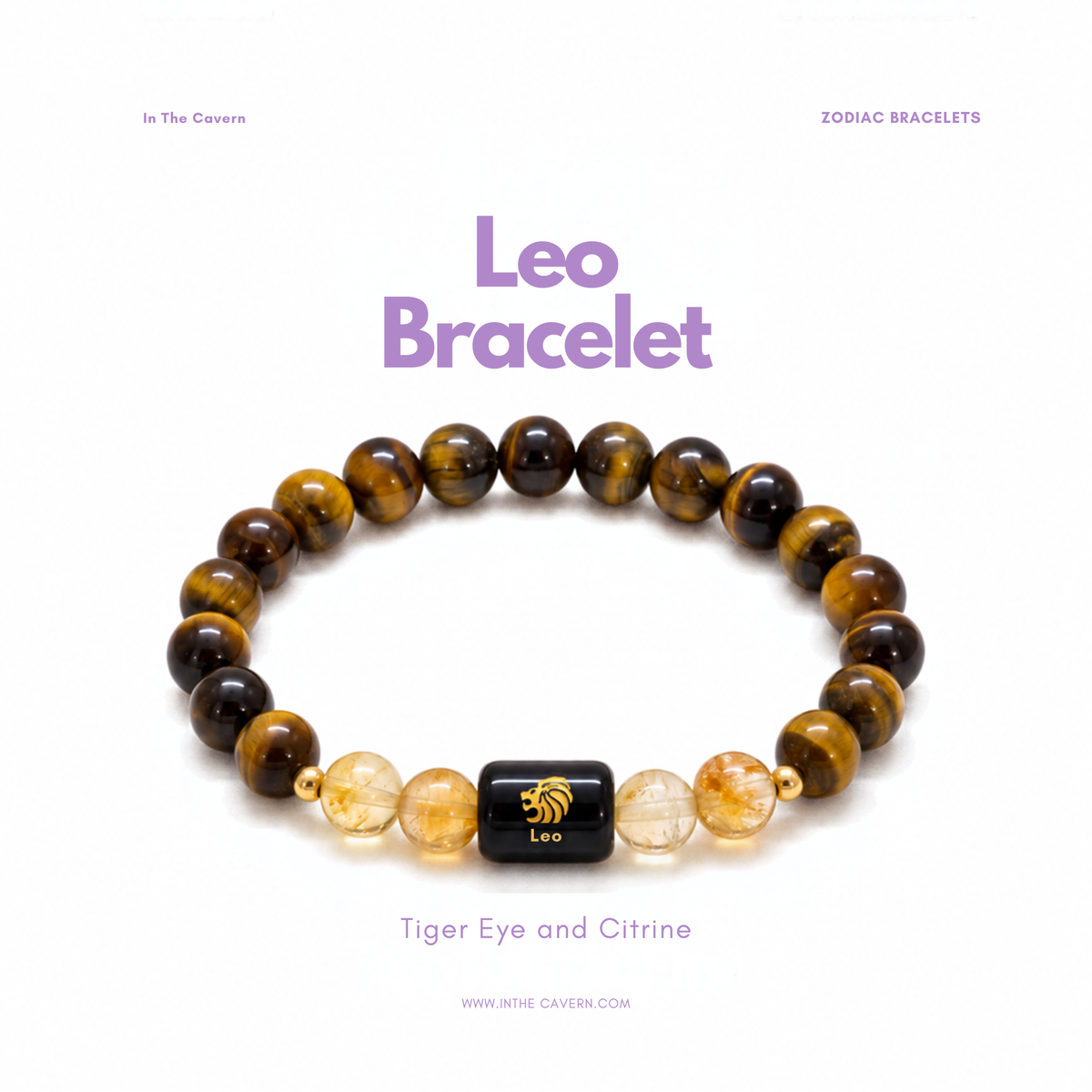 Leo (सिंह राशि) Zodiac Bracelet