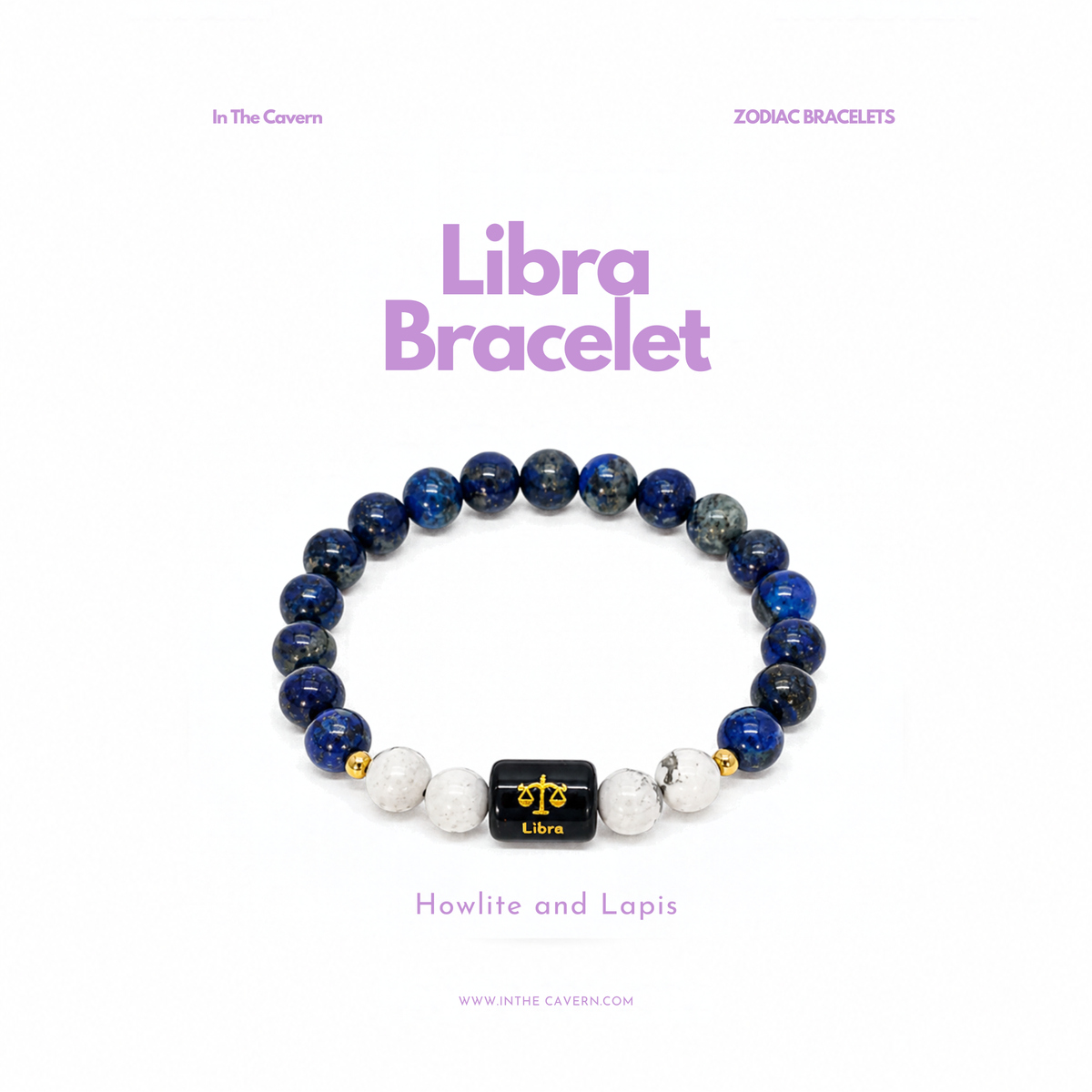 Libra (तुला राशि) Zodiac Bracelet