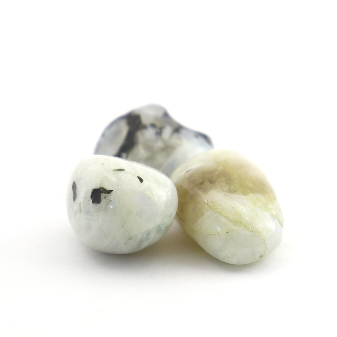 Rainbow Moonstone Tumbles