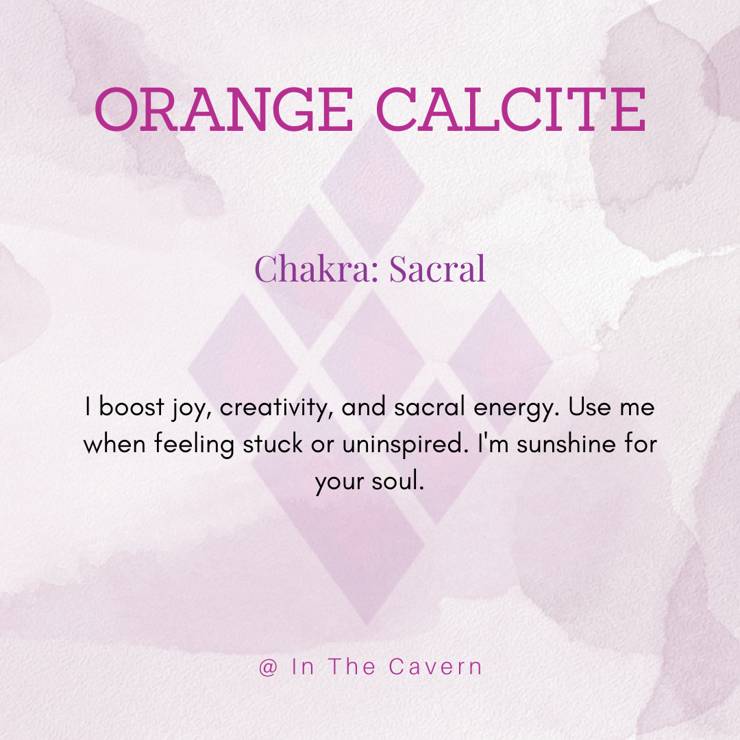 Orange Calcite Bracelet - In The Cavern