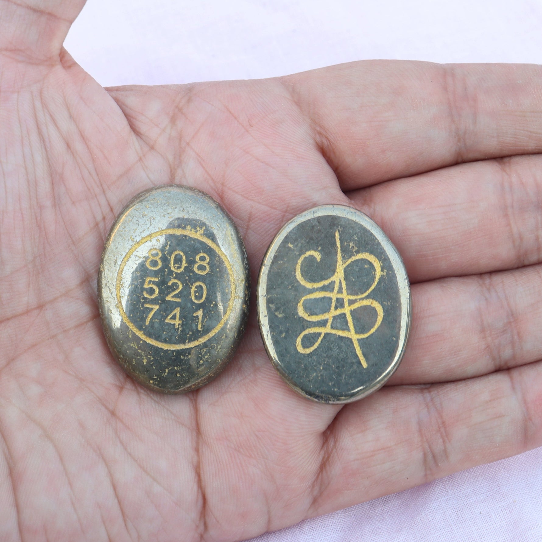 Pyrite Zibu Coins