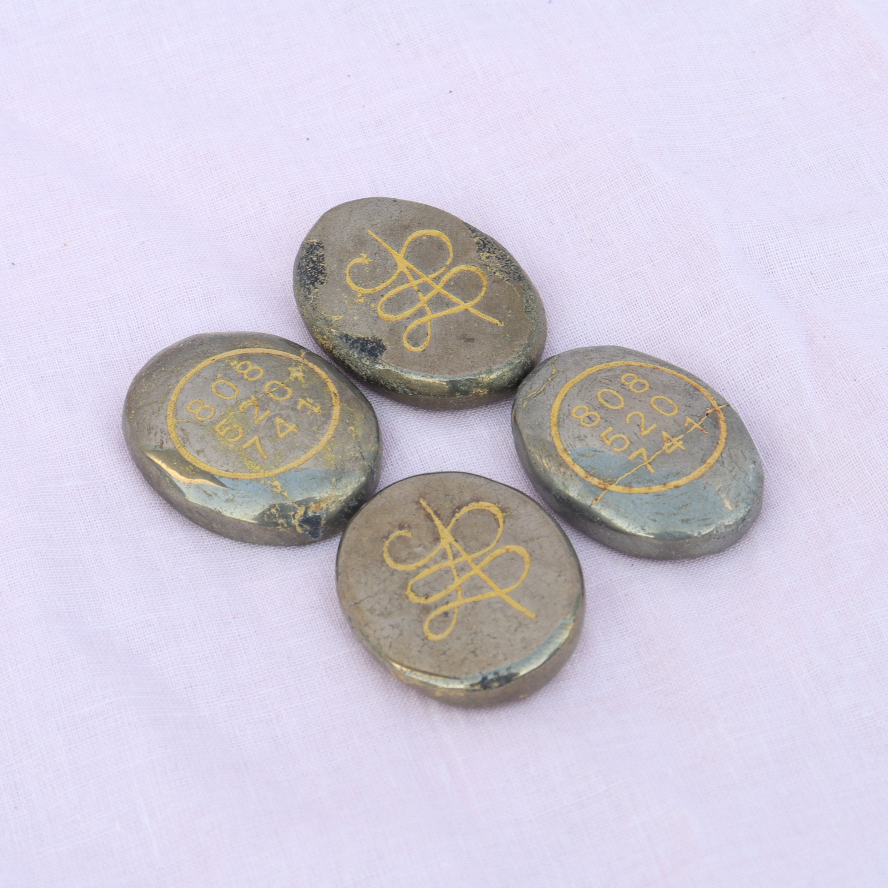 Pyrite Zibu Coins