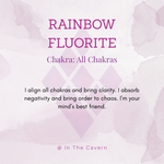 Rainbow Fluorite Bracelet - Balance & Focus - In The Cavern