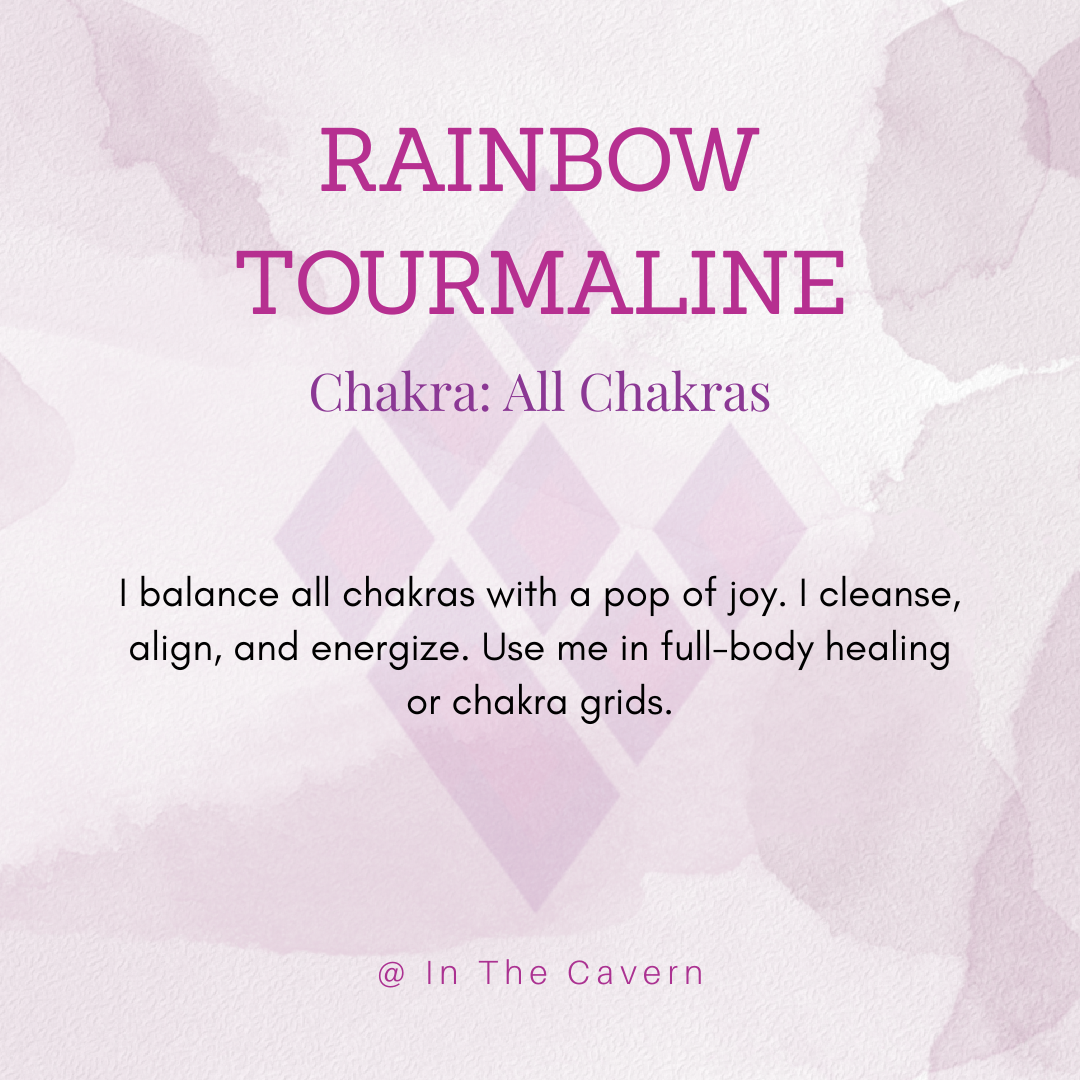 Rainbow Tourmaline Bracelet - In The Cavern