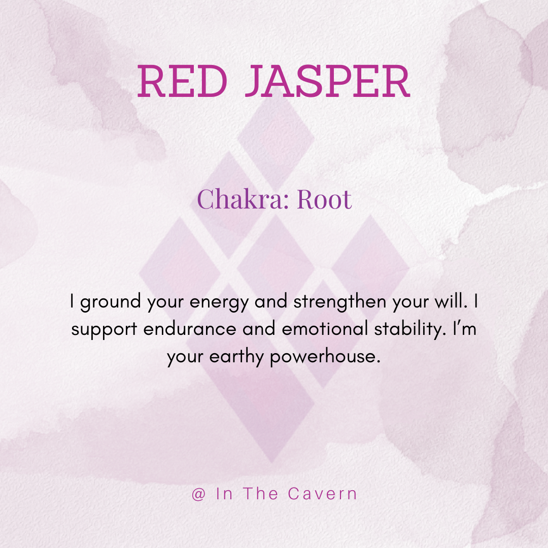 Red Jasper Tumbles - In The Cavern